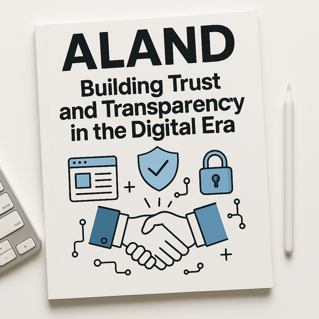 Digital Trust and Transparency Concept Illustration